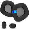 HTINDUSTRY Void RGB SE Cuscinetti auricolari di ricambio per Corsair Void RGB Elite/Corsair Void/Corsair Void Pro/Void RGB SE Gaming Cuffia Cuscinetti per cuffie con Pelle proteica e memory foam