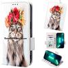 TIANDIMY Custodie Personalizzate per Motorola Moto E7 Power 2021, Cover Personalizzata con Foto e Testo Moto E7 Power 2021 Custodie da Cintura, Pelle Portafoglio con Supporto Flip Case Cover - Black