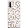Mixroom - Cover Custodia Case In TPU Silicone Morbida Per Samsung Galaxy Note 10 Plus Fantasia Unicorni Colorati M586