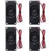 Zuahaly 4 Pezzi Di Altoparlante Micro 3 Watt 8 Ohm Con Interfaccia JST-PH2.0 Per Progetti Elettronici Fai-Da-Te, Macchine Pubblicitarie E Monitor TV LCD - Qualità Audio Eccellente，speaker Module Arduino