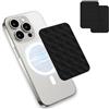 ICOVERI Supporto per cellulare con ventosa magnetica compatibile con MagSafe, ventose in silicone antiscivolo per iPhone e tutti i cellulari, supporti per telefono per selfie e video senza mani.