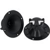honseelia Tweeter piezoelettrico a corno da 96 mm, 2 pezzi, Tweeter piezoelettrico, in ceramica, ad ultrasuoni, altoparlante a corno