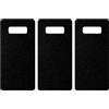 apgo BACK SKIN Film Pellicola protettiva Protezione Posteriore per Samsung Galaxy Note 8, skin sticker film foil vinyl Nero Opaco