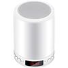 SUNJULY Lampada da Comodino per Altoparlanti Bluetooth, SUNJULY Touch Dimmerabile Night Light 7 Colori che Cambiano con Sveglia, Lampada Musicale MP3 per Lanterna da Campeggio, Festa, Atmosfera