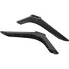KONTONTY Supporto e da 26 a 43 Pollici, Design Stabile con Gambe 2 Pezzi in Abs Nero con Viti Installazione Rapida per Tv per Schermi Lcd LED per Casa e Ufficio