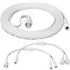 BTFO 3pz Kit di Cavo Prolunga Luci Esterni, 1 Femmina a 2 Maschi & 1 Maschio a 2 Femmine Divisori Y & Cavo Prolunga per Govee H705A H705B H705C H706A H706B H706C