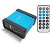DollaTek Ricevitore Audio Wireless Bluetooth Portatile con Telecomando, Supporto decodifica TF USB Play, modulo trasmettitore Musica Stereo Bluetooth per Cuffie Amplificatore HiFi Home Theater