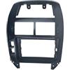 KMAGE Mascherina per autoradio Per VW Per POLO 2004-2011, Autoradio 2 DIN, Cornice Per DVD, Adattatore Per Montaggio Audio, 9 Pollici KMAGE(Black-frame)