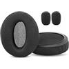 MinHutYa LX-3000 - Cuscinetti auricolari di ricambio in schiuma per microfono, compatibili con cuffie Microsoft Lifechat LX-3000 LX 3000, in tessuto, colore nero