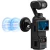 BRDRC Pocket 3 4 Supporto magnetico, per Xtra Muse Magnete Staffa Adattatore di Espansione Supporto con Cold Shoe su Auto, Ringhiere, Frigoriferi per DJI Osmo Pocket 3 4 Creator Combo Xtra Muse