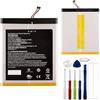 E-yiiviil Batteria di ricambio 58-000377, compatibile con batteria HD 10 (11th Gen) T76N2B HD 10 Plus T76N2P con strumenti