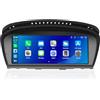 LOVEVEH Carplay wireless per autoradio touch screen da 8,8 pollici per BMW Serie 5 E60 E61 2008-2010 con sistema CIC Android Auto Mirrorlink/Bluetooth/Siri/GPS Ricevitore audio per auto