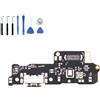 Eutoping Porta di Ricarica USB per Xiaomi Poco C40 Xiaomi Redmi 10C Dock Connector Charger Board Flex Cable Assembly Sostituzione con Strumento