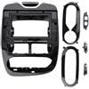 CLVCCZTZGW Pannello Stereo Auto Kit Di Montaggio Per Cruscotto Autoradio 2 DIN Da 9/10 1 Pollici Per Renault Per Clio 4 2012-2019 Telaio Radio(10 inch Frame 12-19)