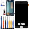 ERYNK Display LCD per Samsung Galaxy A5 2016 SM-A5100, SM-A510F, SM-A510M [Nessuna funzione di impronta digitale] [5.0] display LCD Touch Screen Digitizer con set di attrezzi