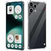 GIOPUEY Cover Compatibile con Nothing Phone (3a) Lite/Nothing Phone 3a Lite, TPU Ultrasottile HD Case, Protezione del Cuscino d'Aria - Trasparente