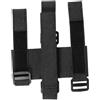 GANAZONO Supporto per Altoparlante Wireless per Bici in Nylon Nero, Portatile e Antigraffio, per Ciclismo e Accessori per Biciclette