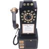 Bonbela Modello di Telefono Vintage Quadrante Decorativo Giocattoli Del Telefono Fisso Retro Parete Ferro Montato Antico Telefono con Design Vintage per Soggiorno Camera Da Letto Ufficio