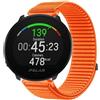 GIOPUEY Cinturini Compatibile con Polar Unite, Nylon Traspirante Sport Loop Cinturino in Morbido Nylon Intrecciato Strap Band - Orange