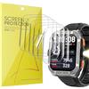 Blueshaweu 6 Pezzi Pellicola Compatibile per Blackview/Baolubao smartwatch ‎W80 PRO 1,91",Pellicola Protettiva per ‎W80 PRO 1,91" smartwatch Sensibile al Tatto,Senza Bolle,HD TPU Film (TPU)