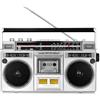 Generic Lettore di cassette Bluetooth Boombox retrò, lettore CD con radio FM/DAB+ e registrazione USB, stile anni '80, stereo portatile per riunioni di famiglia e viaggi