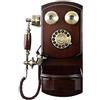 Generic Telefono meccanico da parete vintage con quadrante rotante, stile antico, per decorazione domestica classica