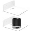 Generico Set di mensole sospese adesive - Confezione da 2 supporti per montaggio a parete per fotocamera, router, altoparlante o monitor | Organizzatore per casa, asilo, appartamento, ufficio,