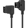 ZBLZGP D-Tap 2 pin maschio a femmina P-Tap prolunga batteria cavo di alimentazione per IDX Anton-Bauer V-Mount batteria Gold Mount ARRI Red Camera (50 cm)