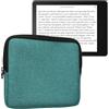 kwmobile Custodia Tablet Compatibile con 6,8-7 eReader Cover - Custodia eReader Universale con Cerniera - eBook Reader Case in Tessuto - 17,5 x 14,7 cm