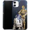 DeinDesign Custodia premium compatibile con Apple iPhone 11 Cover per smartphone Custodia opaca Star Wars r2d2 Spazio