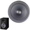 Generic Radiatore Passivo, Subwoofer A Membrana, Amplificatore Per Radiatore Passivo Con Subwoofer A Diaframma Da 3-12 Pollici, Altoparlante Progettato Passivamente Per Audio Domestico E Mobile, Altoparlante