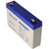 Ultracell UL7 - 6 batteria al piombo 6 Volt 7 AH con faston 4,8 mm contatti