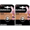Duracell 2X Pila Duracell CR 1620 Batteria Lithium