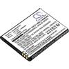TECHTEK Batteria 900mAh compatibile con [Emporia] Active Glam, Active Glam 4G, glam V221 4G, ActiveEglam V221 (4G), Flip sostituisce AK-V221, AK-V221-4G FBA