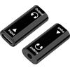 GELRHONR Adattatore da USB-C a Jack Audio 3.5mm, Connettore Femmina USB-C a Femmina Jack 1/8 TRRS, Convertitore Audio Alta Fedeltà 16Bit/48Khz per Laptop, Smartphone (Confezione da 2)