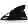 Ramble - Antenna squalo autoradio Car Aerials Cover pinna di squalo per auto per Opel Antara, Meriva, Mokka, Karl Rocks, Zafira, Corsa, Astra K (stile rinforzato, nero)