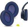 Geekria Cuscinetti auricolari di ricambio compatibili con Anker Soundcore Life Q20, Q20+, Q20i, Life 2 (non adatto a Life 2 Neo) Cuffie, Parti di riparazione (Blu)