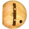 IMIKEYA Supporto per Telefono Cellulare in Legno di Faggio Beige Amplificatore Audio Naturale Compatto e Porta Penna, per Scrivania e Uso Quotidiano