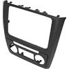 SparkFeng Pannello frontale per cornice autoradio, sostituzione piastra frontale radio 2DIN per Yeti Auto AC 2009 2017, pannello stereo per montaggio su cruscotto con materiale ABS, design
