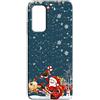 Mixroom - Cover Custodia Back Case In TPU Silicone Morbido Per Xiaomi 12T 5G / 12T PRO 5G Fantasia Babbo Natale E La Renna U867