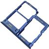 Mainhattan Mobile Porta Scheda Dual SIM e Carrello micro-SD per Samsung Galaxy A41, Parte di Ricambio Originale, Blu
