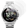 KARYLAX - 3 pellicole proteggi schermo in vetro temperato, durezza 9H, protezione anti-graffio compatibile per smartwatch Tissot PRX Powermatic 80