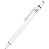 SAMTN Stilo attivo capacitivo universale, penna touch screen in alluminio con clip, sostituzione penna S, stilo per Android tablet telefono (Bianco)