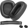 ACCOUTA Premium sostituzione cuscinetti auricolari compatibili con Logitech G930/Logitech G930S/Logitech G430 Logitech G432 Gaming Headset Pads con Pelle proteica più morbida e schiuma di memoria