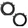 Superauto hi-fi Coppia Supporti Altoparlanti Adattatori Anteriori diametro 165 mm Compatibile con CITROEN jumpy Compatibile con Fiat Scudo Compatibile con PEUGEOT EXPERT Anteriore
