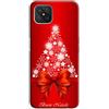 Mixroom - Cover Custodia Back case In TPU Silicone Morbido Per Oppo RENO4 Z Reno 4Z Fantasia Fiocco e Buon natale L1123