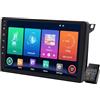 Generic Autoradio per auto con Android 14 da 9 per Saab 9-3 2007-2011 Carplay GPS Navi DAB + radio stereo Bluetooth Headunit GPS Sat Nav Bluetooth Player Audio Video (2 GB RAM + 32 GB ROM)