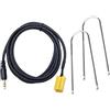 ulafbwur Cavo adattatore AUX per auto in ABS da 3,5 mm, per Alfa Romeo 159 Fiat Grande Punto