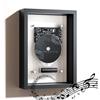 Gift Edian Lettore CD da parete con Bluetooth 5.0, cornice decorativa, uscita AUX, telecomando, design artistico moderno per casa, ufficio, galleria