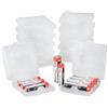 Ideen mit Herz Scatole per batterie e batterie | scatole per batterie o batterie | scatola per il trasporto | Organizer | 6,6 cm x 6,1 cm x 1,8 cm | 12 pezzi